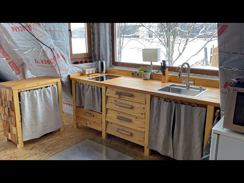 Сказочная кухня из дерева своими руками 