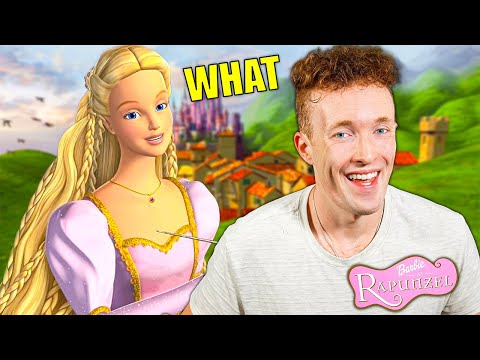 Grown Man Watches A Barbie Movie (Rapunzel)