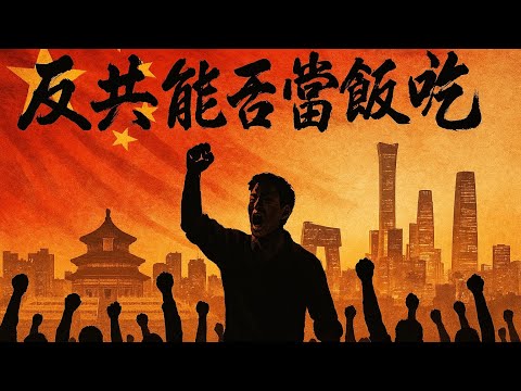 昨日反賊【陳老師來了】重回祖國大陸懷抱，並寫下多篇【台灣怨】痛訴自己多年諂台反共的不值。我想問一個尷尬而現實的問題：反共能否當飯吃？