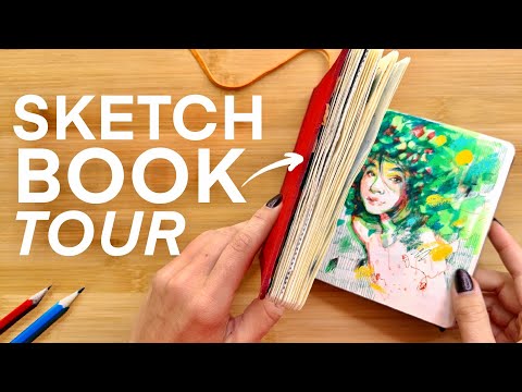 SKETCHBOOK TOUR! 100+ Drawings