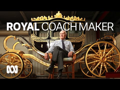 Last royal coach maker completes final work, fit for King Charles III 👑 | ABC Australia