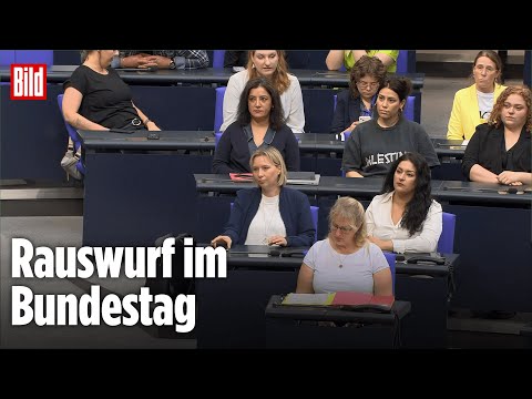 Linke-Politikerin Cansin Köktürk muss Plenarsaale verlassen