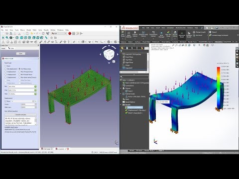 FreeCAD FEM VS SolidWorks FEA Simulation - How Do They Compare?|JOKO ENGINEERING|