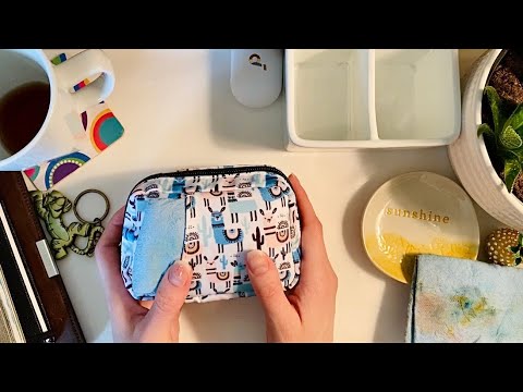 Watercolor Anywhere! Little Llamas Travel Paint in Bed Bag Setup