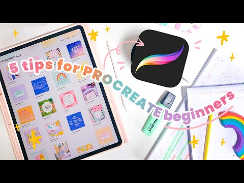 The 5 Procreate tools you NEED to know about when starting out!