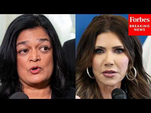 Jayapal Slams Noem For 'Flat-Out Lies' & Showcases Those 'Who Have Had Their Rights Violated' By DHS