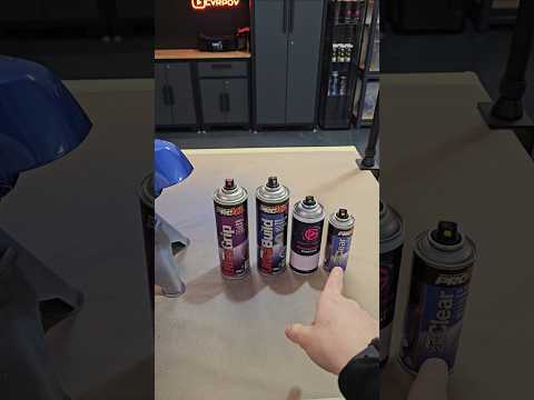 Painting with Aerosol? Good Results? Check this out! #spraying #shorts #detailing #cars