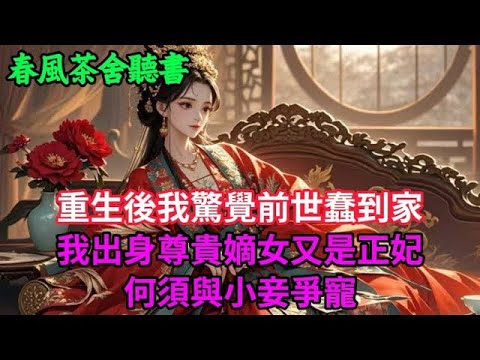 【完結爽文】重生後我驚覺前世蠢到家 我出身尊貴嫡女又是正妃 何須與小妾爭寵   #小説 #原創  #古言 #完結#爽文