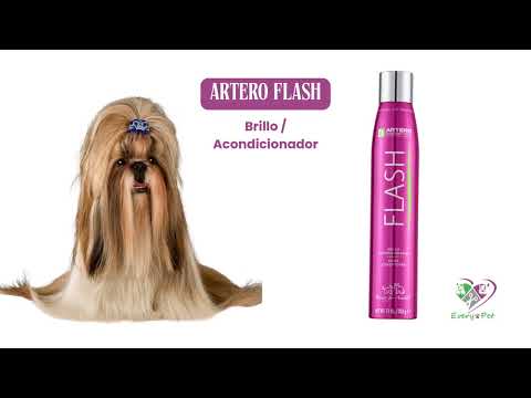 El secreto de los groomers: Artero Flash brillo inmediato para perros y gatos🐶✨