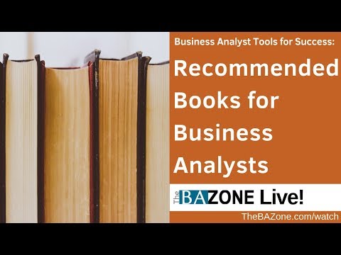Recommended Books for Business Analysts - Business Analyst Tools for Success