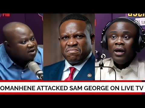 Omanhene ATTACKS Sam George on Live TV – Studio Turns Tense