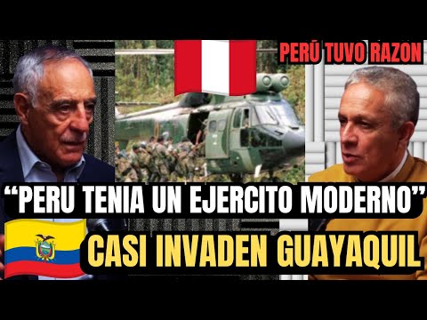 Ecuadorian General admits that Peru was far superior in the Cenepa War