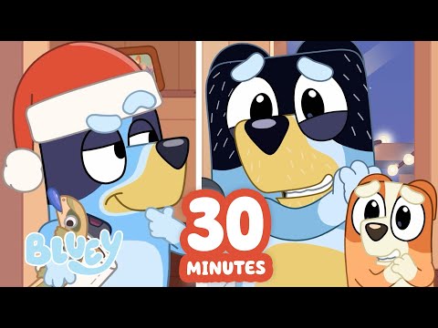 Christmas Please Face 🥺 🎅 ✨ | Verandah Santa Moment + MORE Bluey Adventures 💙 | Bluey