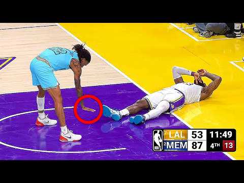 When NBA Players Show 0% Sportsmanship.. 