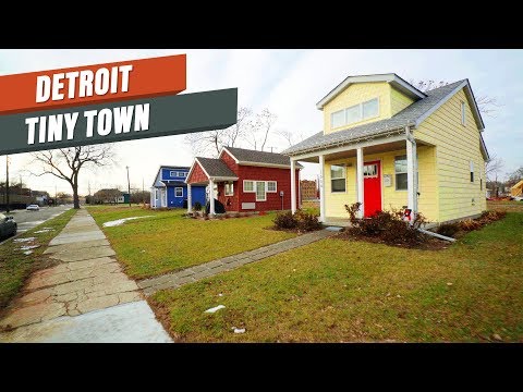 Can tiny houses save Detroit?