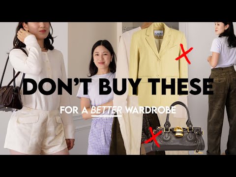 15 CLOTHING ITEMS I NO LONGER BUY — for a Better Wardrobe