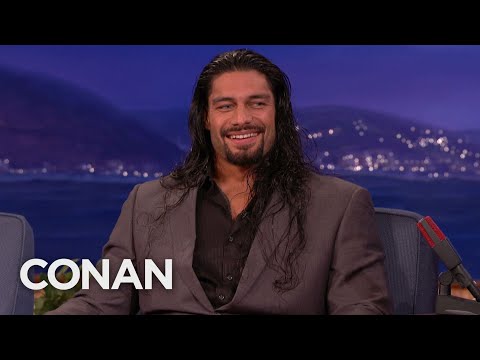 Roman Reigns’ Incredible Hair | CONAN on TBS