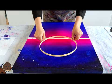 Bright colors and iconic elegance: this work of art is a real eye-catcher!