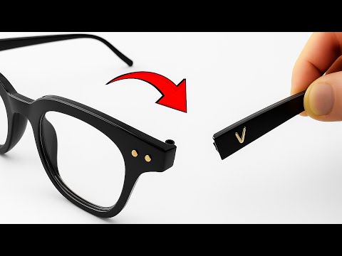 Repairman's Secret! Easy Way To Repair Broken Eyeglasses Into Like New