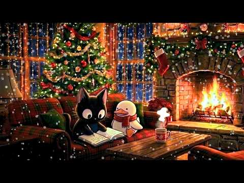 if you can dream it, you can become it. / Cozy Christmas 🎅 🎄 🎁 Winter Lo-fi Jazz for Study, Focus