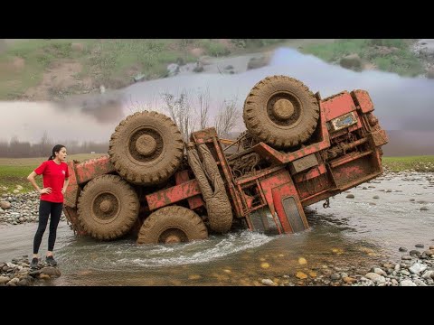 “From Rust to Life: A Girl’s Journey to Restore an Abandoned Tractor”