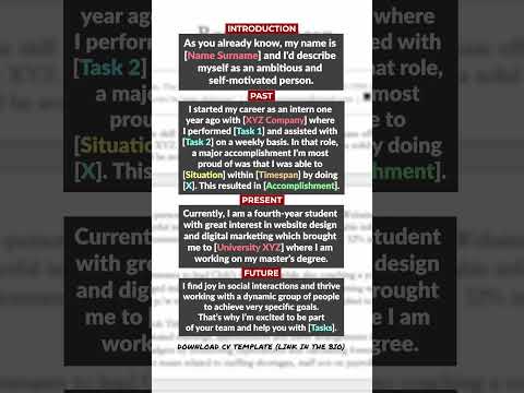 Tell Me Something About Yourself #shorts