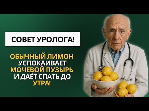 ЛИМОН ВЕЧЕРОМ — МЕНЬШЕ ПОХОДОВ В ТУАЛЕТ
