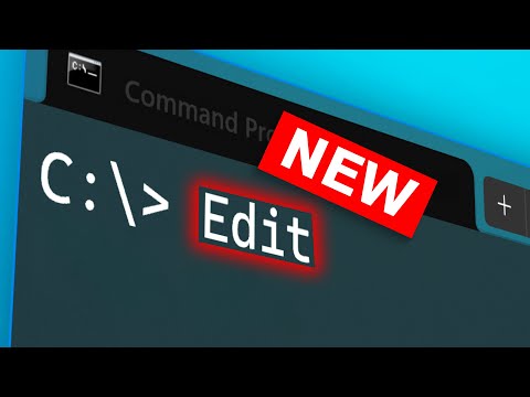 The New Windows "Edit" Command