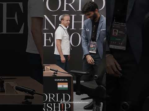 the two sides of a championship 😢 #chess #echecs #ajedrez #gukesh #gukeshd #dingliren