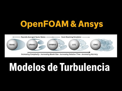 ✅ ANSYS & OpenFOAM en Español - Comparativa de Modelos de Turbulencia CFD | k-epsilon, k-omega, SST