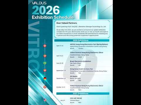 🌍 VALDUS 2026 Global Electronics Exhibition Tour!!!