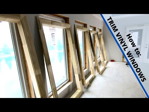 Trimming Vinyl Window Extension Jambs & Casing - Fastest Method to Shim Extension Jambs