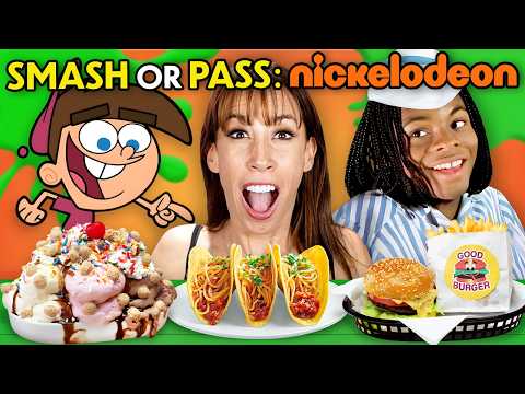 Smash or Pass: Nickelodeon Foods! (iCarly, Good Burger, Jimmy Neutron)