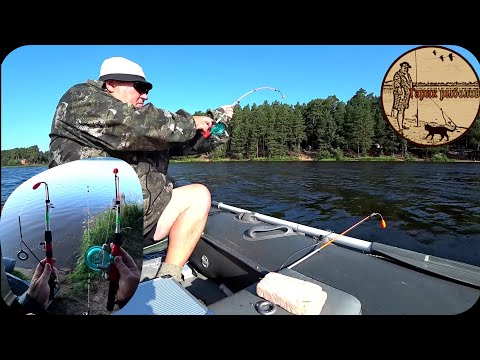 ДОНКА ПРОТИВ КОЛЬЦА,РЫБАЛКА С ЛОДКИ НА МИНИ КРОКОДИЛЫ В РЕКЕ БЕЗ ТЕЧЕНИЯ.