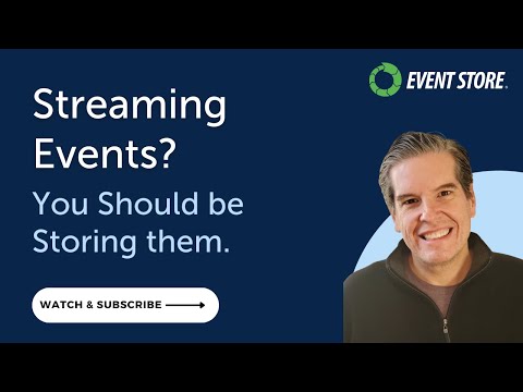 Streaming Events? You Should be Storing them.