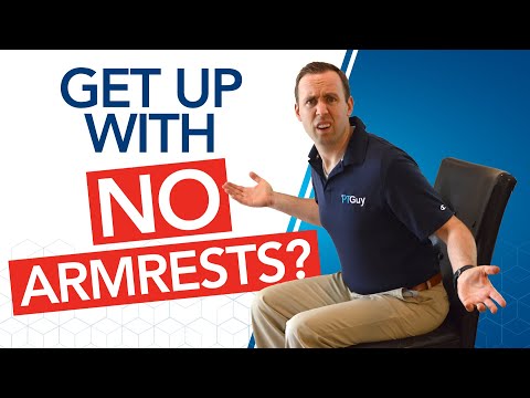 How to Get Out of a Chair WITHOUT Armrests
