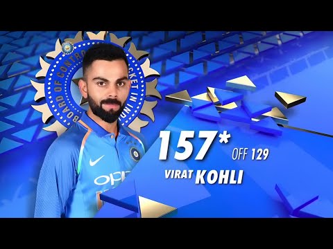 Virat Kohli 157*(129) vs WI | 37th ODI Century | 13 Fours 4 Sixes | 2nd ODI 2018 |