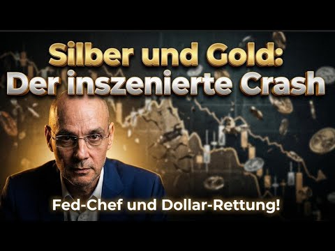 Silber, Gold: Der inszenierte Crash - Fed-Chef und Dollar-Rettung! Marktgeflüster