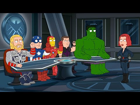 Family Guy Superhero References for 15 Minutes Straight