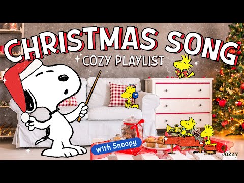 Winter Cozy Christmas with Snoopy 🎄🎅| Soft Lofi Jazz for a Peaceful Holiday by Jazzy
