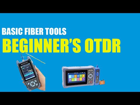 Testing Fiber with a cheap OTDR from Amazon - for beginners and home users