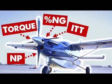 Turboprop Terms in PLAIN ENGLISH (ITT, %NG, NP, Torque)