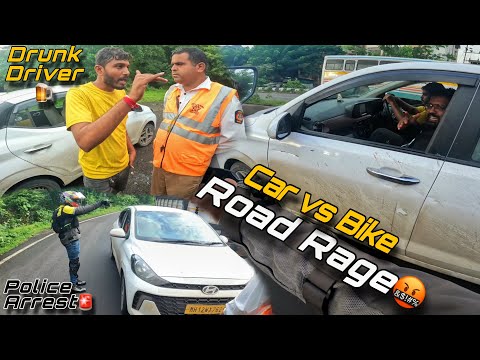 Lonavla Breakfast Ride - Drunk Car Drive - Road Rage Near Khandala Ghat - Police Arrested🚨