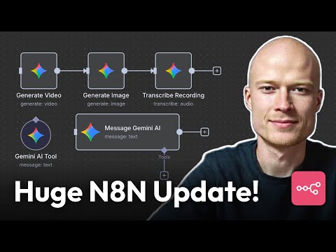 Use Google Gemini in n8n For Free (New Nodes Update)