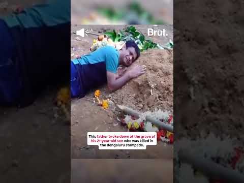 This father sat by his son’s grave, refusing to leave…