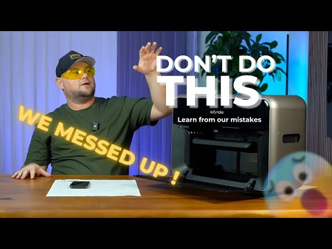 EufyMake E1 First Start: Setup, Mistakes & First Prints