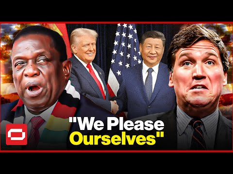 President of Zimbabwe’s Response Shocks Tucker Carlson at the World Government Summit