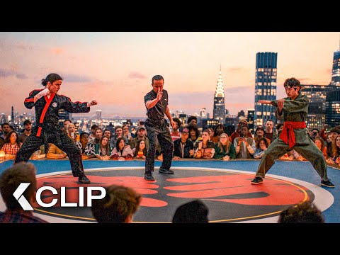New York Rooftop Fight: Karate Kid vs. School Bully - KARATE KID: LEGENDS Clip