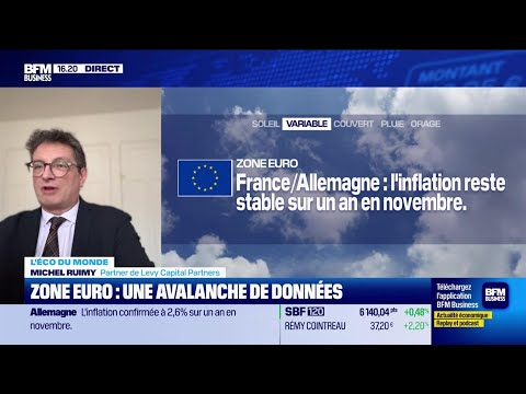 L'éco du monde : Zone euro, une avalanche de données