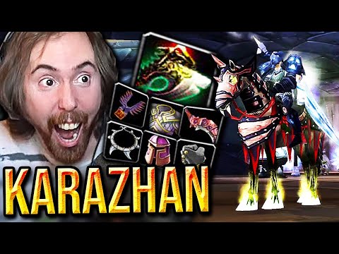 THE GOD RUN! Asmongold Luckiest Karazhan Raid | TBC Classic